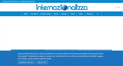 Desktop Screenshot of internazionalizza.com