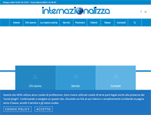 Tablet Screenshot of internazionalizza.com
